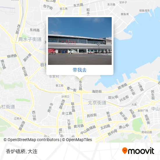 香炉礁桥地图