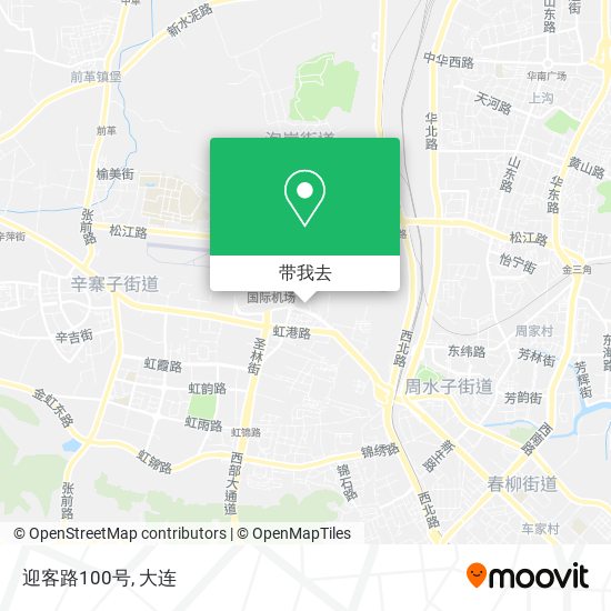 迎客路100号地图