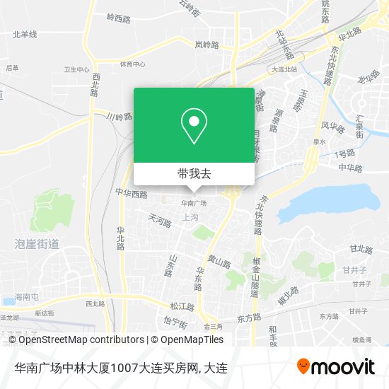 华南广场中林大厦1007大连买房网地图