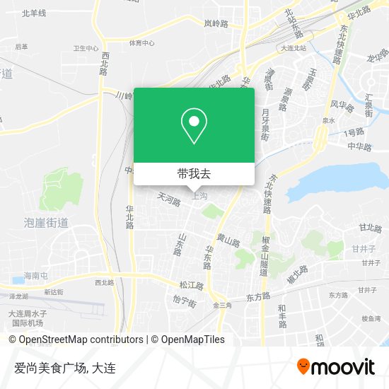 爱尚美食广场地图
