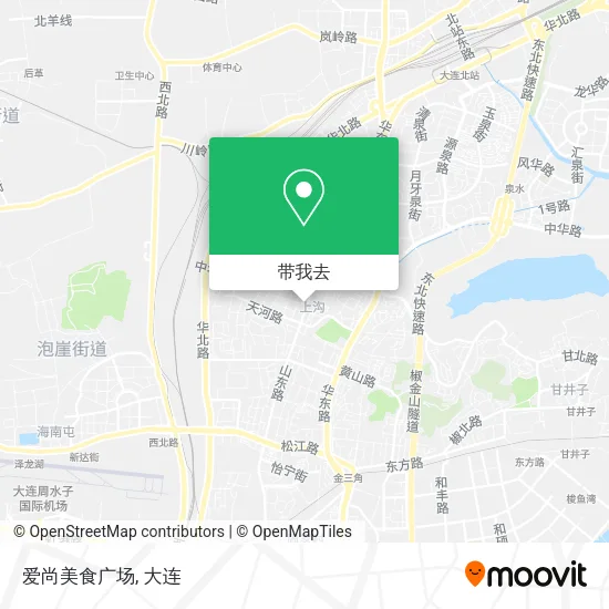 爱尚美食广场地图