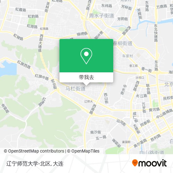 辽宁师范大学-北区地图