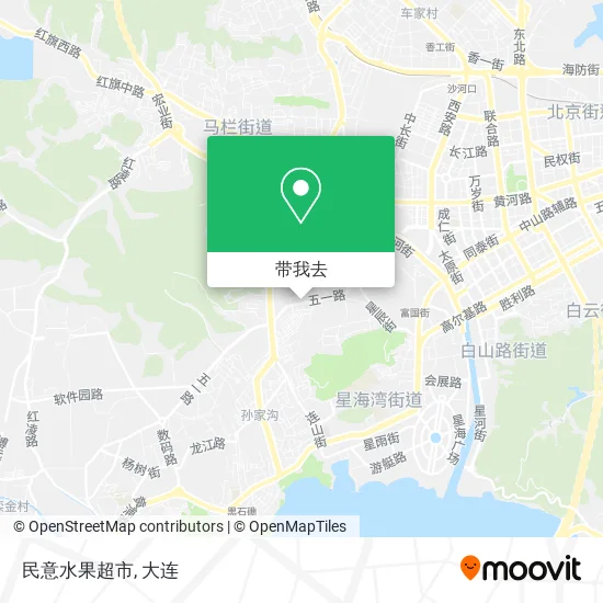 民意水果超市地图