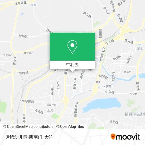 运腾幼儿园-西南门地图