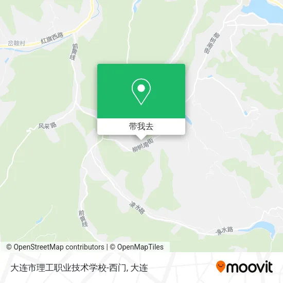 大连市理工职业技术学校-西门地图
