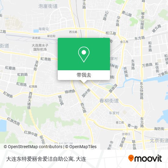 大连东特爱丽舍爱洁自助公寓地图