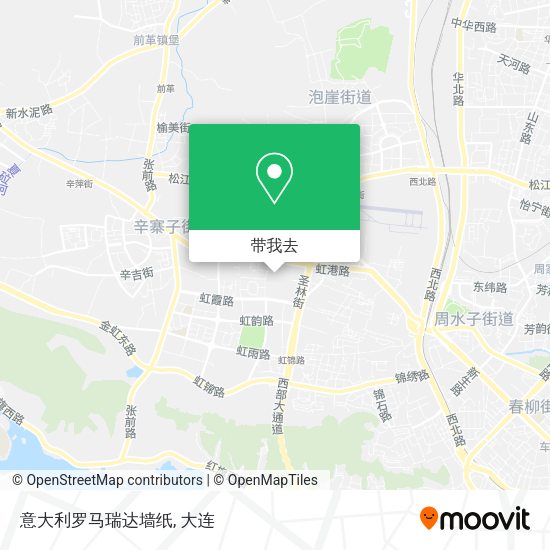 意大利罗马瑞达墙纸地图