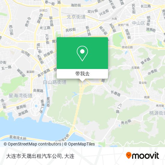 大连市天晟出租汽车公司地图