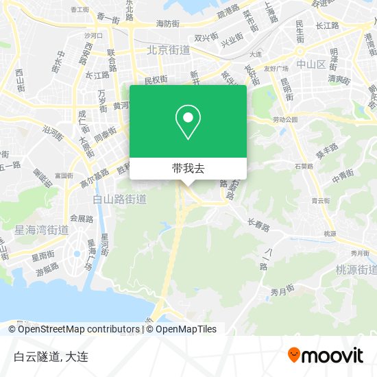 白云隧道地图