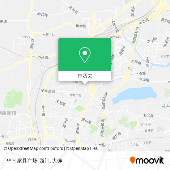 华南家具广场-西门地图