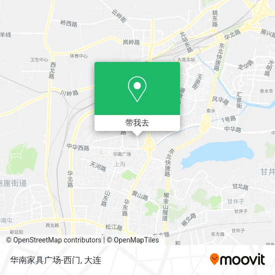华南家具广场-西门地图