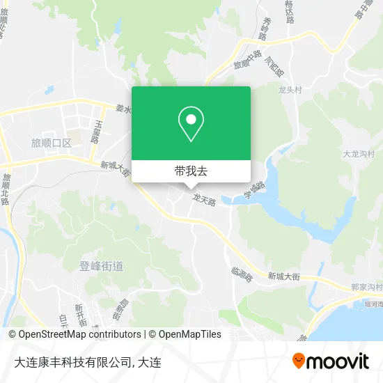 大连康丰科技有限公司地图