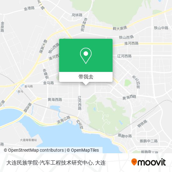 大连民族学院-汽车工程技术研究中心地图