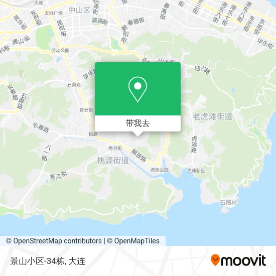景山小区-34栋地图