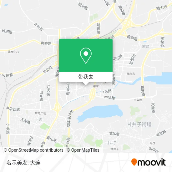 名示美发地图