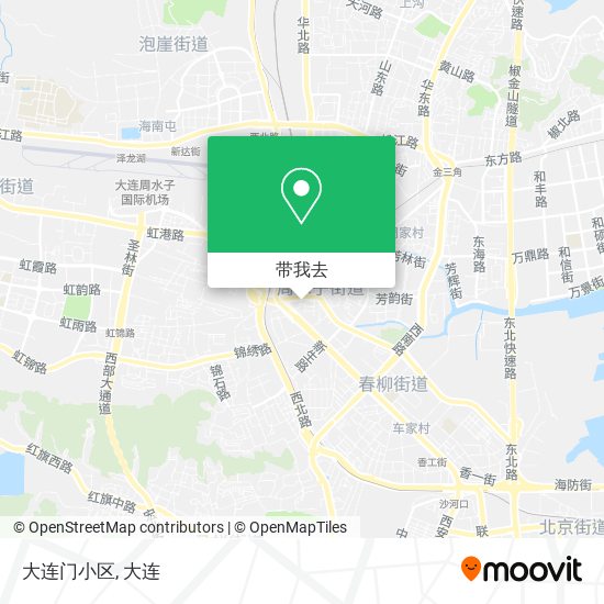 大连门小区地图