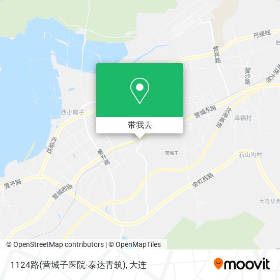 1124路(营城子医院-泰达青筑)地图