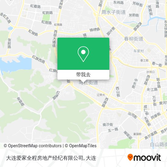 大连爱家全程房地产经纪有限公司地图