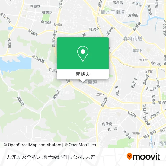 大连爱家全程房地产经纪有限公司地图