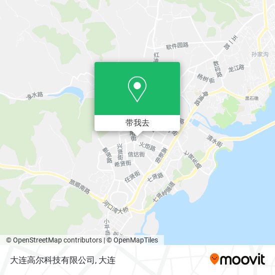 大连高尔科技有限公司地图