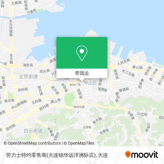 劳力士特约零售商(大连锦华远洋洲际店)地图