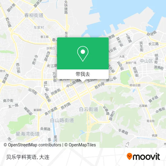 贝乐学科英语地图