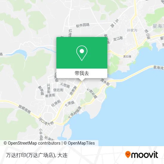 万达打印(万达广场店)地图