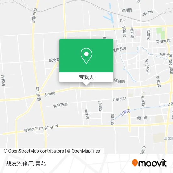 战友汽修厂地图