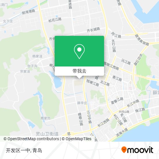 开发区一中地图