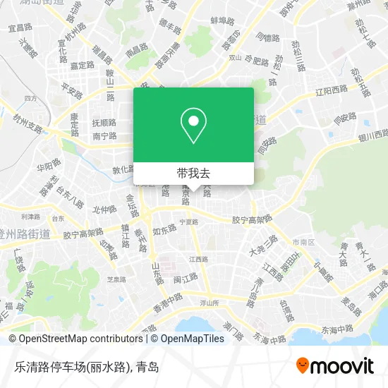乐清路停车场(丽水路)地图