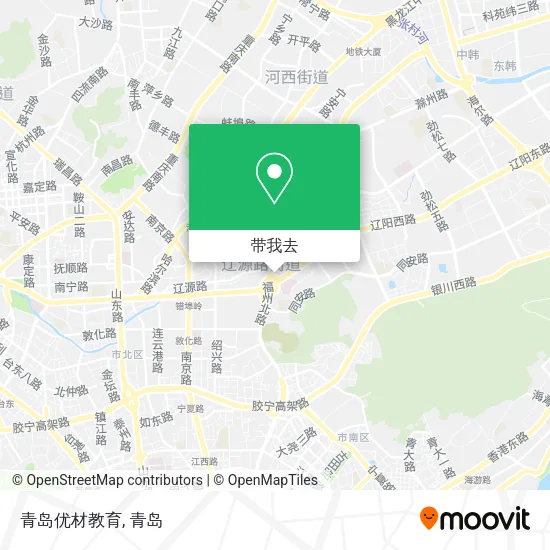 青岛优材教育地图