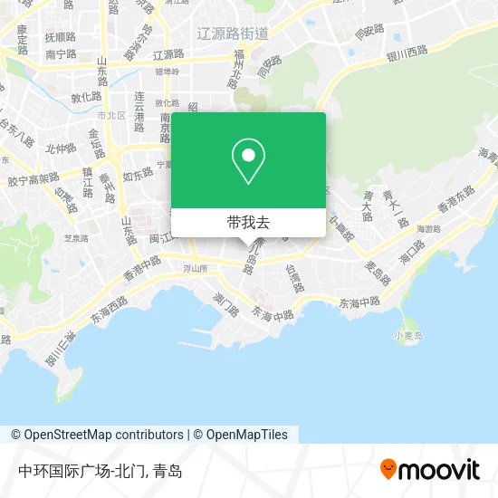 中环国际广场-北门地图