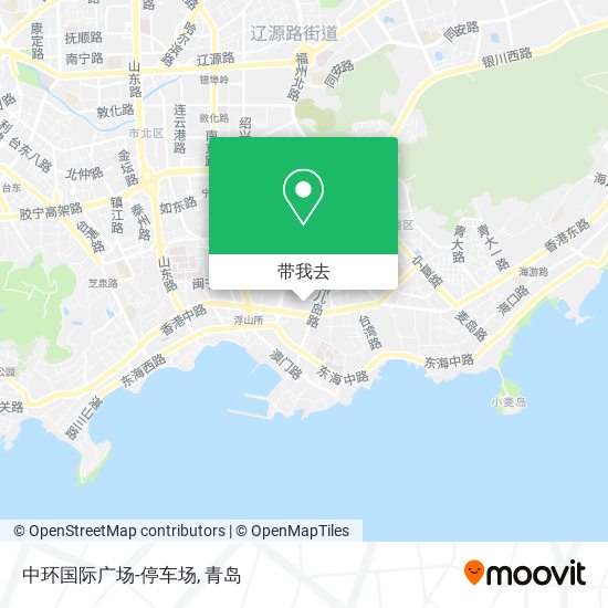 中环国际广场-停车场地图