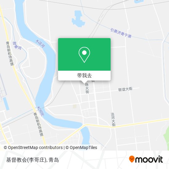 基督教会(李哥庄)地图