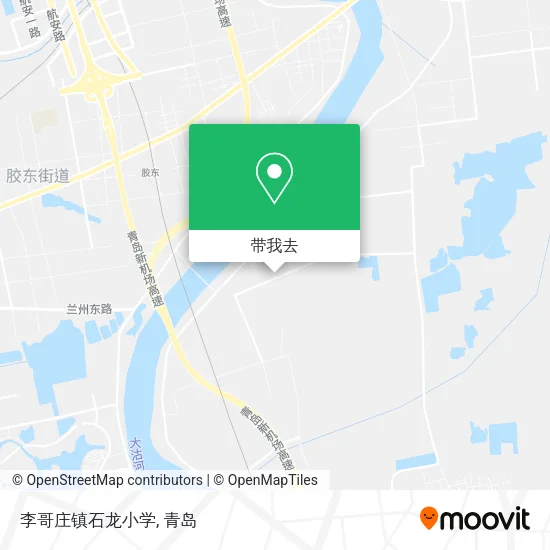 李哥庄镇石龙小学地图