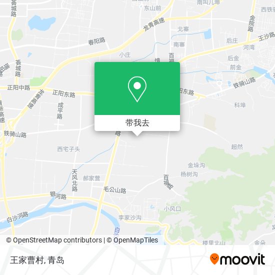 王家曹村地图