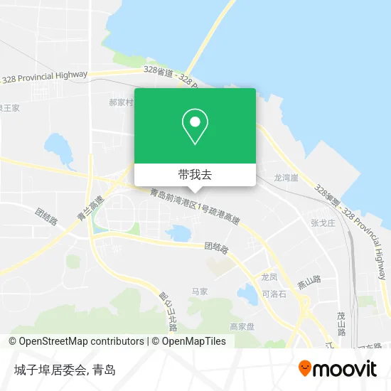 城子埠居委会地图