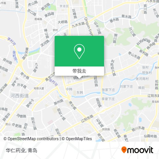 华仁药业地图