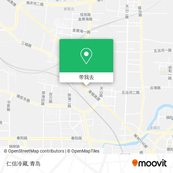 仁信冷藏地图