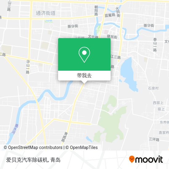 爱贝克汽车除碳机地图