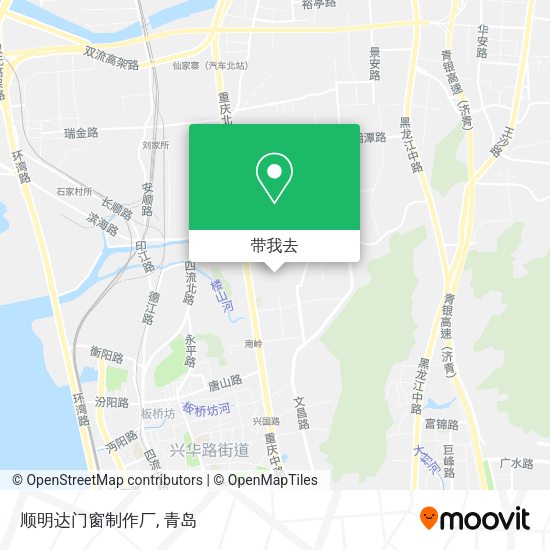 顺明达门窗制作厂地图