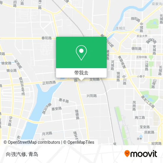 向强汽修地图
