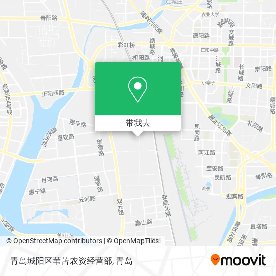青岛城阳区苇苫农资经营部地图