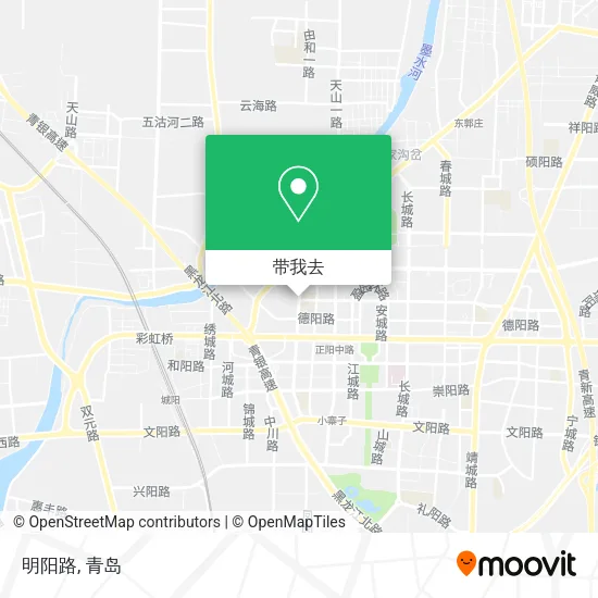 明阳路地图