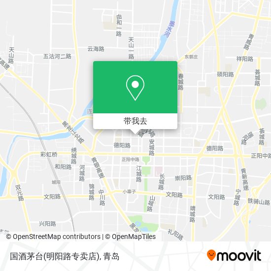 国酒茅台(明阳路专卖店)地图