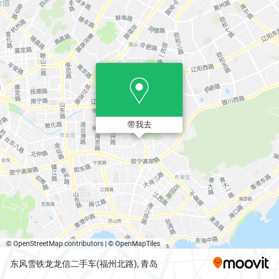 东风雪铁龙龙信二手车(福州北路)地图