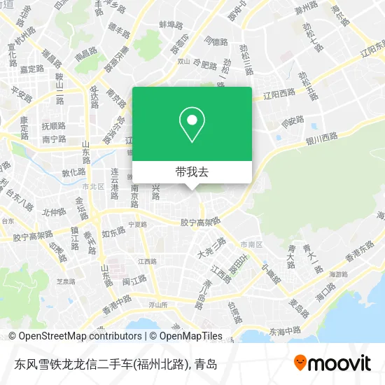 东风雪铁龙龙信二手车(福州北路)地图