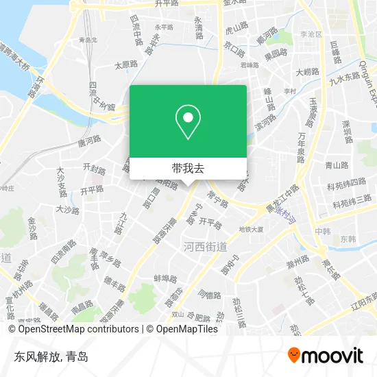 东风解放地图