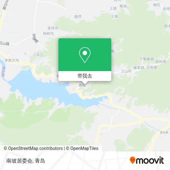 南坡居委会地图