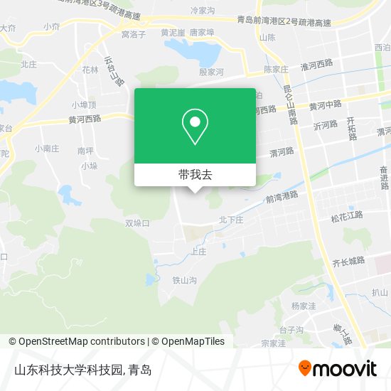 山东科技大学科技园地图